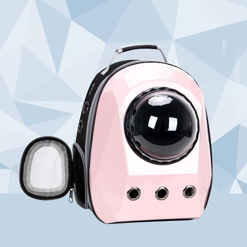Breathable Pet Carriers Dog Cat Backpack Travel Space Capsule