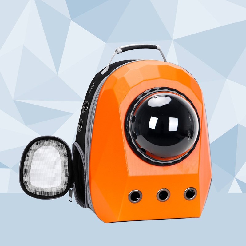 Breathable Pet Carriers Dog Cat Backpack Travel Space Capsule
