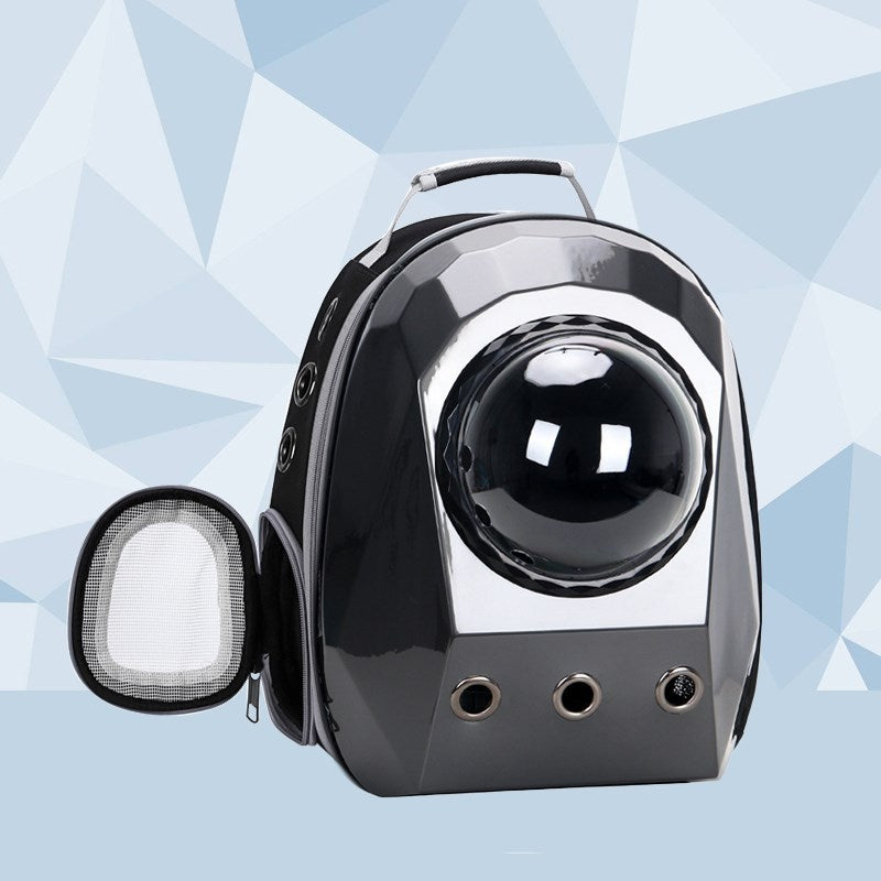 Breathable Pet Carriers Dog Cat Backpack Travel Space Capsule