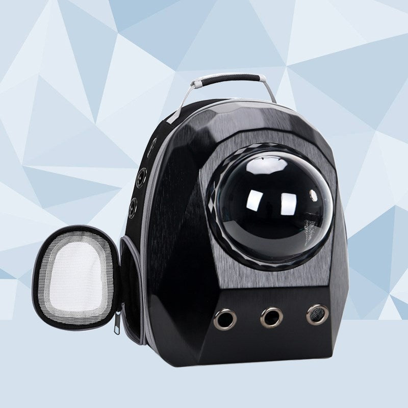 Breathable Pet Carriers Dog Cat Backpack Travel Space Capsule