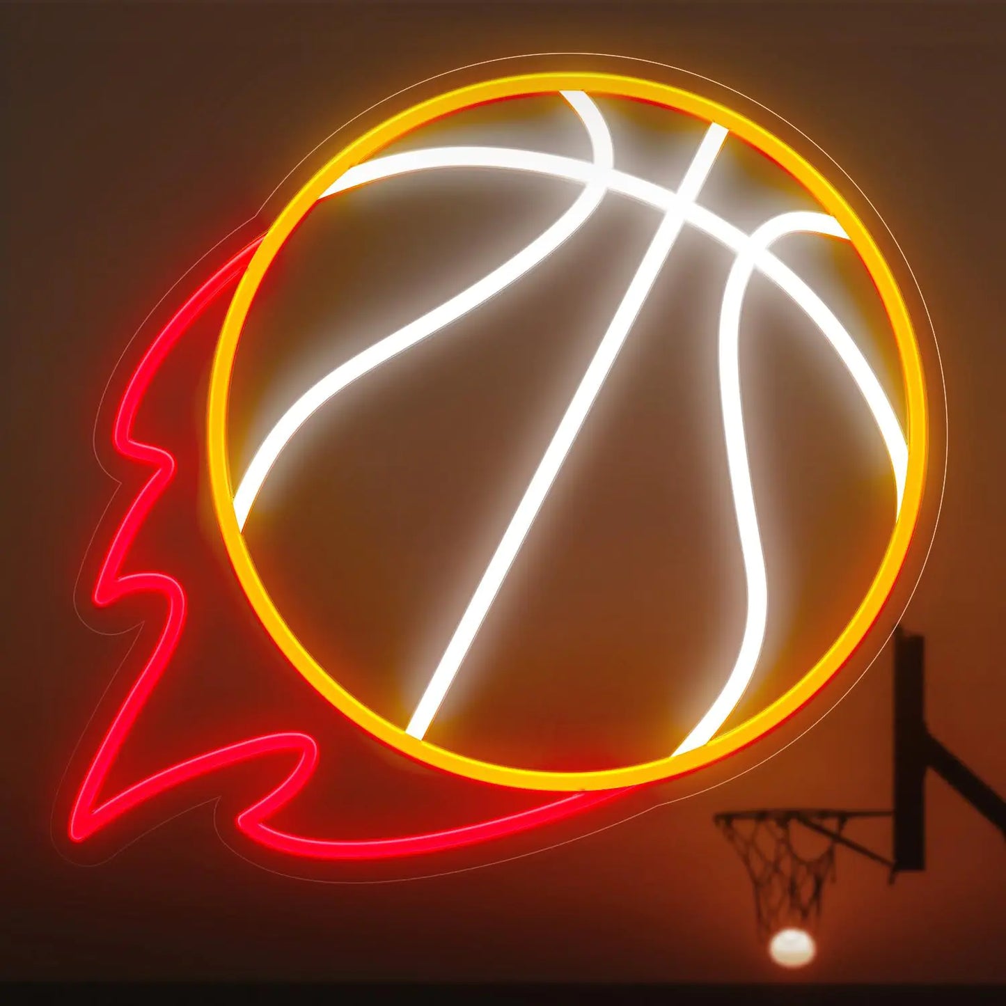 LED Neon Game Controller Basketball Wall Decor Light