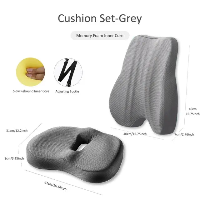 Memory Foam Seat Set