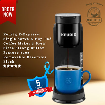 Keurig K-Express Single Serve K-Cup Pod Coffee Make